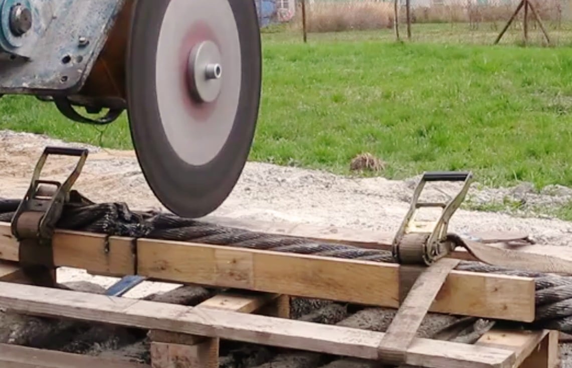 D2HS Cutting steel rope