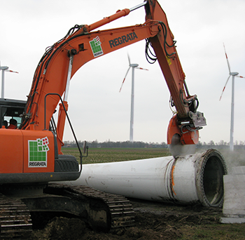 Wind Turbine Demolition